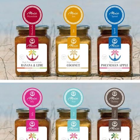 Food Label Design Stickers Jar, Jar Labels Design, Kolang Kaling, Pickle Brands, Nut Jar, Jam Label, Bottle Design Packaging, Jar Packaging, Bottle Label Design