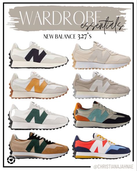 Sneakers 2023 New Balance, New Balance 2023 Women, New Balance 327 Colors, New Balance Retro Sneakers, Best New Balance Shoes Women, Styling New Balance 327, Nb 327 Women Outfit, New Balance 327 Outfit Men, New Balance Shoes Women's Outfit