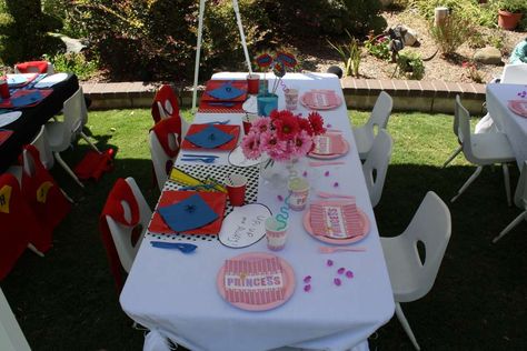 Princess And Spiderman Party, Princess Superhero Party Ideas, Super Hero And Princess Party Ideas, Superhero And Princess Party, Princess And Superhero Party Decorations, Princess And Superhero Party Ideas, Princess And Superhero Party, Carnival Birthday Party Games, Shared Birthday Parties