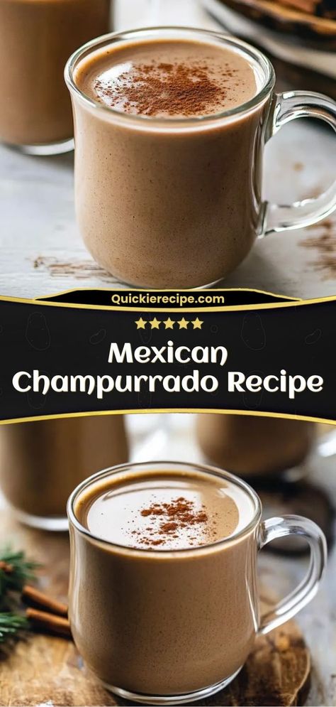 This Mexican Champurrado is a warm, chocolatey drink made with masa harina, milk, and Mexican chocolate. It’s thick, creamy, and perfect for chilly mornings or holiday celebrations. Ingredients: 4 cups milk 1/4 cup masa harina 1 disk Mexican chocolate 1/4 cup piloncillo (or brown sugar) A comforting traditional drink with rich chocolate and cinnamon flavors Best Champurrado Recipe, Mexican Champurrado, Mexican Champurrado Recipe, Champurrado Recipe, Chocolate Drink Recipes, Chocolate Abuelita, Milk Chocolate Recipes, Mexican Drinks, Chocolate Drink