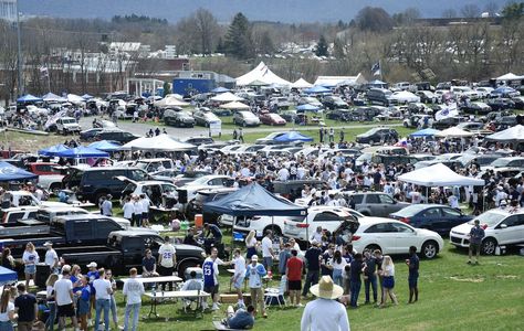 Nittany Nation will once again reclaim its throne as the best tailgating destination in the country. Until then, enjoy your makeshift "tailgate" at home. Penn State Tailgate, Penn State Game, Beaver Stadium, Penn State Football, Tailgate Outfit, State College, Old Games, Penn State, Ohio State