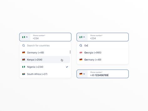 Phone Number Input Field Exploration 📱🔍 by Diana Palavandishvili for Fintory on Dribbble Ui Cards, Accessibility Design, Marketing Dashboard, Ux Design Principles, Ui Design Principles, App Login, Directory Design, Electronics Mini Projects, Mobile Ui Design