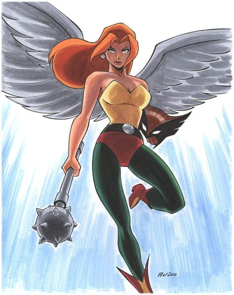 Hawkgirl Art, Hawkgirl Dc, Justice League Animated, Dc Comics Women, Dc Comics Girls, Dc Rebirth, Arte Dc Comics, Dc Comics Artwork, Bd Comics