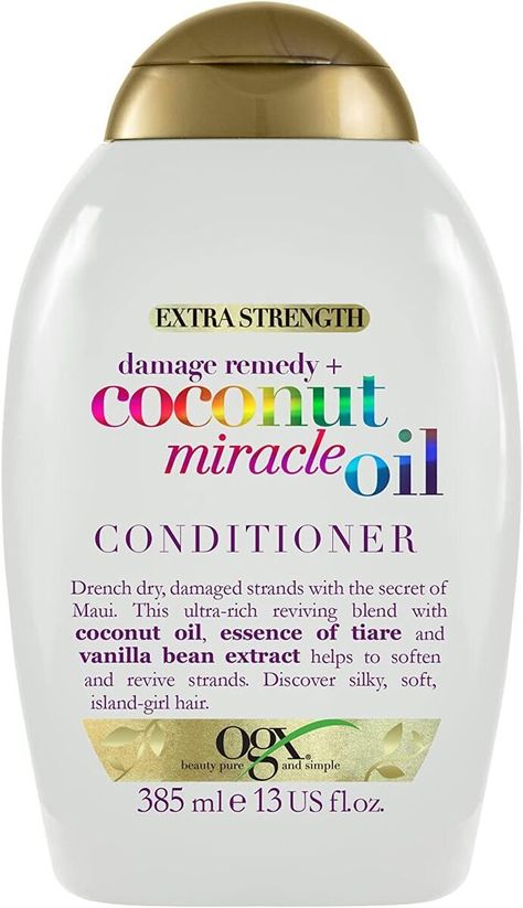 I just added a new item to eBay, OGX Coconut Miracle Oil Conditioner for Damaged Hair, 385 385 ml (Pack of 1) ! #eBay #eBaySeller Ogx Coconut Miracle Oil, Coconut Miracle Oil, Ogx Coconut, Conditioner For Damaged Hair, Course Hair, Hair Romance, Happy Hair, Hair Maintenance, Ultra Modern