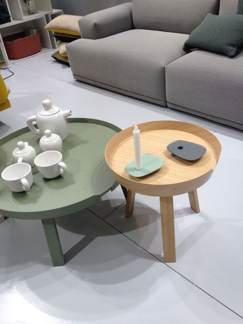 Muuto's fair stand creates a stylish ambience with the Around coffee tables, Bulky tea set and a new candle holder! www.ambientedirect.com/en/muuto/around-coffee-table-big_pid_651_33467.html www.ambientedirect.com/en/collections/bulky Muuto Around Coffee Table, Fair Stand, New Condo, Scandinavian Style, Coffee Tables, Tea Set, Candle Holder, Candle Holders, Coffee Table