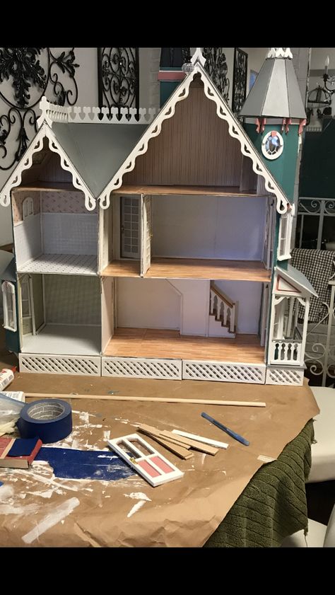 Mckinley Dollhouse, Dollhouse Interior, Dolls House Interiors, Dollhouse Miniatures, Toddler Bed, Doll House, Interior Decorating, Miniatures, I Love