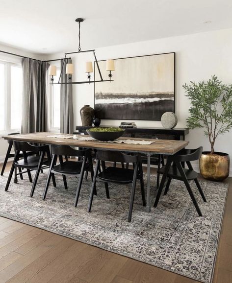 West Of Main, Dining Room Industrial, Dining Room Accents, Luxury Furniture Stores, Dinning Room Design, Large Dining Room, Style Deco, The Dining Room, Dining Room Inspiration