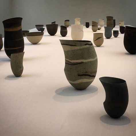 Angie Lewin on Instagram: “Luckily got to @kettlesyard today to see Jennifer Lee’s wonderful ceramic vessels. Exhibition ends 22nd September.” Jennifer Lee Ceramics, Angie Lewin, Jennifer Lee, Ceramic Vessel, Wonder, Vase, Ceramics, Instagram