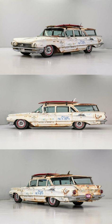 Buick Station Wagon, Big Family Car, Surf Shop Logos, Buick Wagon, 1960 Buick, Station Wagons For Sale, 60s Cars, Station Wagon Cars, Family Cars