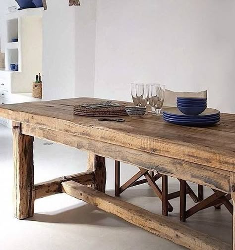 Thick Rustic Dining Table, Dining Room Table Reclaimed, Reclaimed Wooden Dining Table, Rustic Wood Desk, Large Wooden Dining Table Rustic Wood, Wooden Dinner Table, Wood Dinner Table, Large Farmhouse Table, Barnwood Dining Table