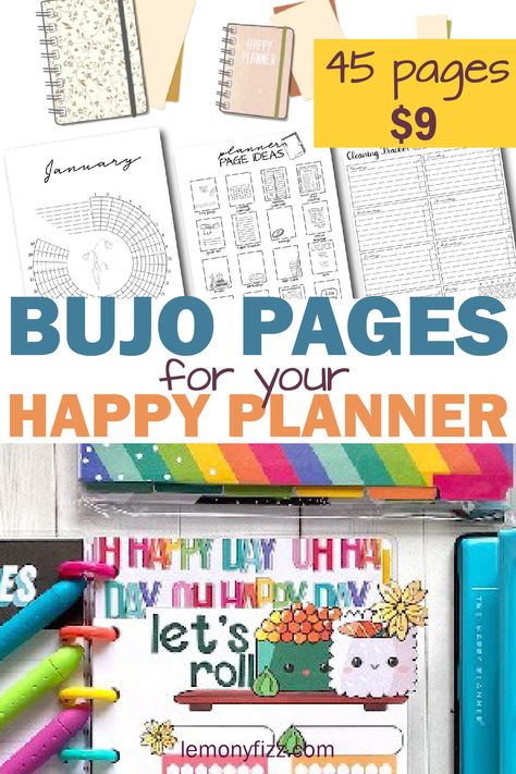 Happy Planner Goals Page, Happy Planner Tracker Ideas, Happy Planner Habit Tracker, Happy Planner Pages, Fitness Happy Planner, Bujo Pages, Calm The Chaos, Planner Spread Inspiration, Planner Tracker