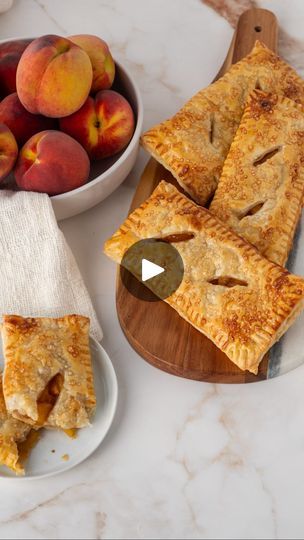 Peach Stuff, Fried Peach Pies, Peach Hand Pies, Smoked Sausage Recipes, Hand Pie Recipes, Apple Turnovers, Pumpkin French Toast, Pastry Recipe, Food Network Canada