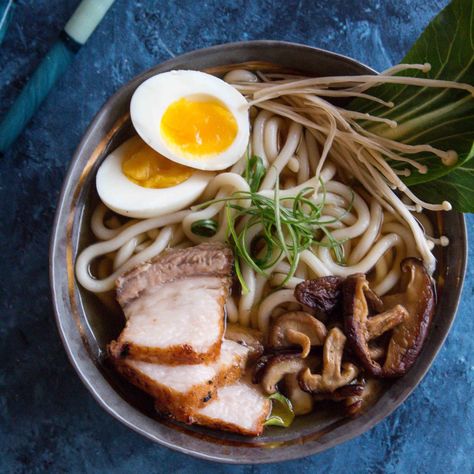 Pork Belly Udon Easy Pork Belly, Udon Noodle Recipe, Pork Udon, Udon Noodles Recipe, Udon Soup, Udon Noodle Soup, Udon Noodle, Noodle Recipe, Udon Noodles