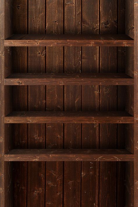 Image only Wood Iphone Wallpaper, Dark Wood Shelves, Photoshop Render, Ipod Wallpaper, Live Screen, Wallpaper Shelves, Ipad Background, Simple Texture, 4 Wallpaper