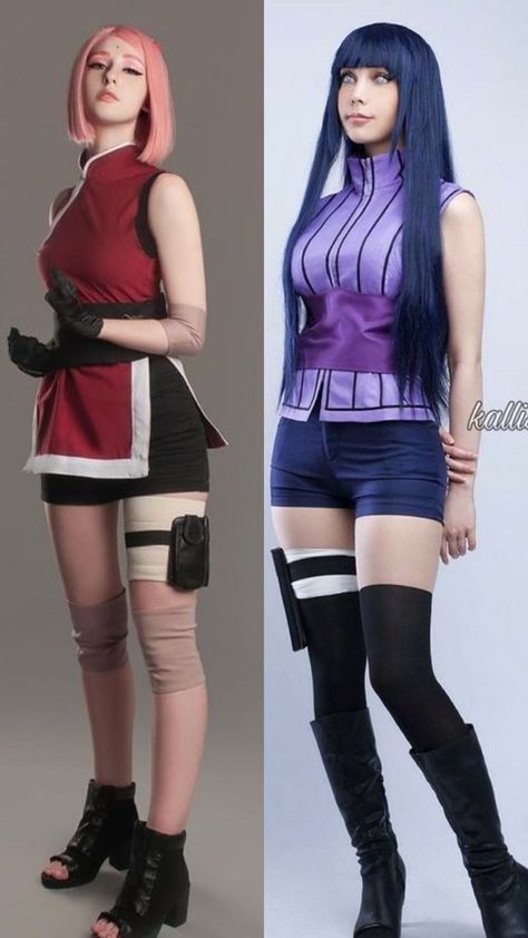 Naruto Characters Cosplay, Hinata Cosplay Naruto, Cosplay Ideas Women Anime, Naruto Cosplay Female, Naruto Halloween Costumes, Genderbent Cosplay, Female Cosplay Ideas, Naruto Costume, Cosplay Hinata