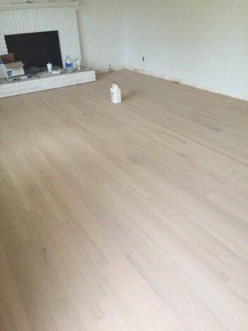 Whitewash Oak Floors, Light Wood Floor Finish, White Oak Floor Finishes, Light Stained Oak Floors, Whitewashed Hardwood Floors, Natural Stain Wood Floors, Hardwood Floors Colors Red Oak, Light Real Wood Floors, Refinished Hardwood Floors Before After White Oak