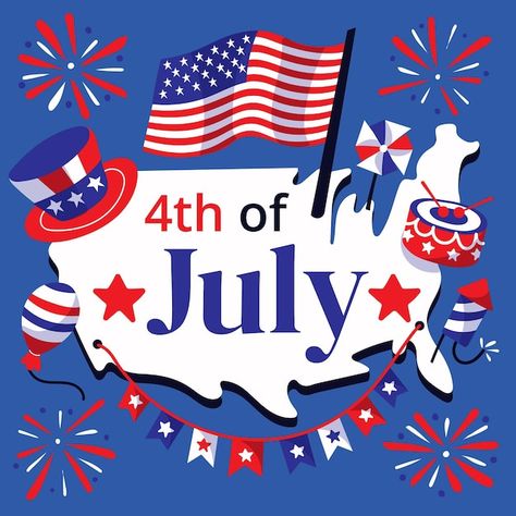 Happy 4th Of July Images, Independence Day Illustration, 4th Of July Images, July Images, Patriotic Images, 4th Of July Photos, Day Illustration, Happy Fourth Of July, Fireworks Display