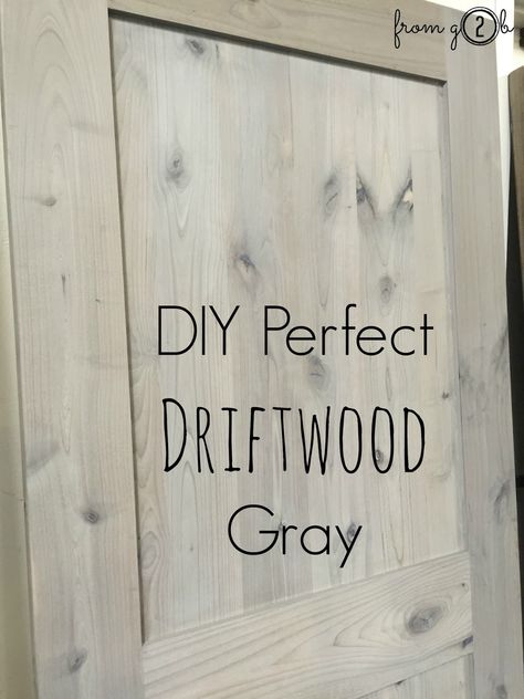 Video and photos to help you get this Perfect DIY Driftwood Gray -#fromg2b Weathered Grey Stain, Kitchen Layouts With Island, Driftwood Stain, Grey Stained Wood, Diy Driftwood, Diy Dining Room Table, Stain Techniques, Plank Ceiling, Stain On Pine