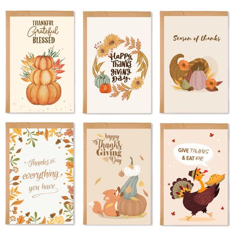 Greeting Cards For Friends, Autumn Elements, Thanksgiving Cards Handmade, Turkey Pumpkin, Thanksgiving Greeting, Thanksgiving Greeting Cards, Family Office, Pumpkin Leaves, Thanks For Everything