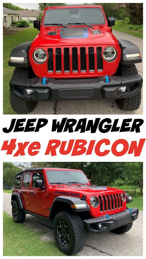 red jeep wrangler 4xe rubicon Electric Jeep Wrangler, 2020 Jeep Wrangler Rubicon, 2022 Jeep Wrangler Rubicon, Hybrid Vehicles, 2021 Jeep Wrangler, Jeep Rubicon 4 Door Lifted, Jeep Wave, Jeep Wrangler Unlimited Rubicon, Long Road Trip