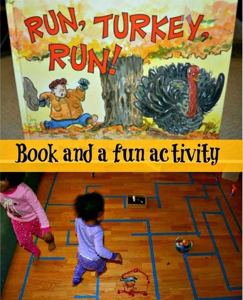 Thanksgiving Book | Fun Littles November Lesson Plans, Teaching Thanksgiving, Turkey Run, Thanksgiving Lessons, Thanksgiving Books, Thanksgiving Classroom, November Thanksgiving, Imagination Station, Thanksgiving Preschool