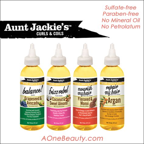 Aunt Jackies Hair Products, Aunt Jackie, Flaxseed Gel, Hair Oils, Hair Care Growth, Best Hair Care Products, Hair Growth Faster, Flaxseed, Growth Oil