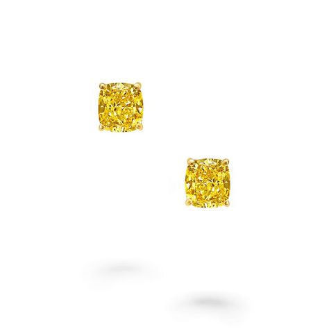 Graff Yellow Diamond Earrings, Yellow Diamond Earrings Studs, Graff Jewellery, Yellow Diamond Earrings, Yellow Diamond Jewelry, Graff Jewelry, Yellow Diamond Earring, Yellow Diamonds, Fine Diamond Jewelry