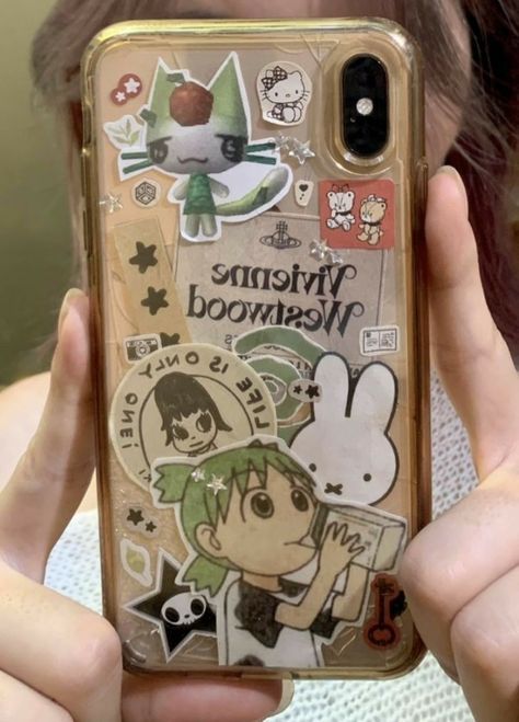 Iphone X Aesthetic Phone, Cute Clear Phone Case Ideas Aesthetic, Decorated Phone Cases With Stickers, Clear Phone Case Ideas Aesthetic, Decorated Phone Cases, Phone Case Inspiration, Decorating Phone Case, Aesthetic Cute Cat, Phonecase Ideas