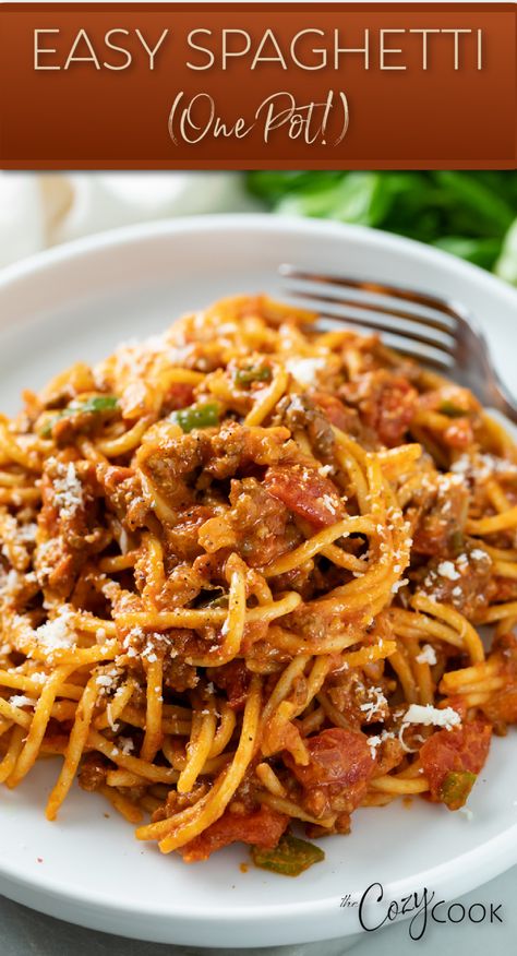 spaghetti with marinara sauce on a plate