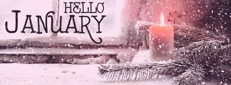 January Cover Photo Facebook, January Facebook Cover Photos, Winter Cover Photos, Winter Facebook Covers, Christmas Cover Photo, Fb Timeline Cover, Timeline Cover Photos, Fb Banner, Hello January