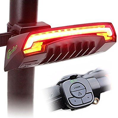 Amazon.com : Meilan new X5 Smart Bike Tail Light -Automatic Brake Light, Laser Light, Turn Signal Light, Wireless Control, USB Rechargeable and Easy to Install : Sports & Outdoors Bike Tail Light, Electric Bike Bicycles, Bicycle Maintenance, Hybrid Bike, Bicycle Lights, Bike Seat, Bike Lights, Cycling Accessories, Bmx Bikes