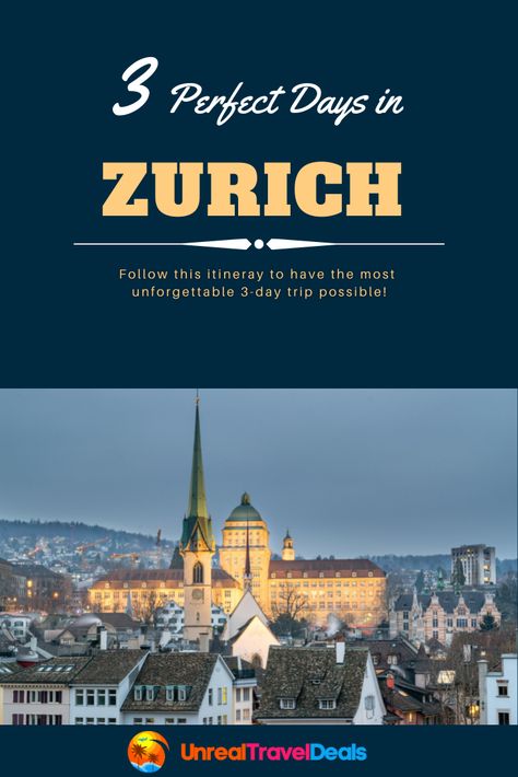 #Zurich tops just about any #Switzerland itinerary. As the financial capital of the country, the #largestcity in Switzerland, and a picturesque setting on #LakeZurich and the #LimmatRiver there are plenty of things to keep you busy. Experience the best of Zurich with this perfect 3-day itinerary listing the best things to do, see, and eat! #visitswitzerland #visitzurich #tourism #travelguide #travelblog #budgettravel #traveltips #adventuretravel #vacation #vacationinspiration #travelbuddy Things To Do In Zurich, Switzerland Itinerary, Swiss Travel Pass, Switzerland Cities, Swiss Travel, Lake Zurich, Visit Switzerland, Vacation Inspiration, Zurich Switzerland