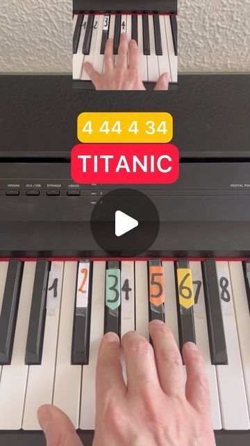 @oh.mon.piano on Instagram: "Titanic #pianotutorial #pianolessons" Rewrite The Stars Piano, Rewrite The Stars, Piano Key, Piano Tutorial, 10k Views, Piano Lessons, Titanic, Go On, My Heart