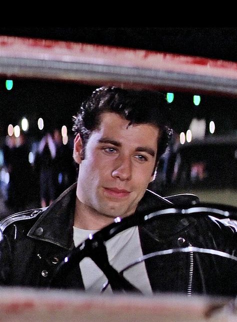 John Travolta in ‘Grease’, 1978. Johnny Travolta, Grease John Travolta, Grease 1978, Grease Live, Grease Movie, Grease Is The Word, Danny Zuko, Grease 2, Olivia Newton John