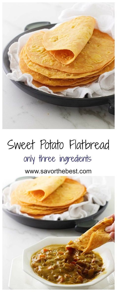 Healthy Recipes Sweet, Sweet Potato Flatbread, Paleo Muffin, Paleo Muffin Recipes, Potato Flatbread, Recipes Sweet Potato, Sprouted Wheat, Dip Vegan, Gf Flour