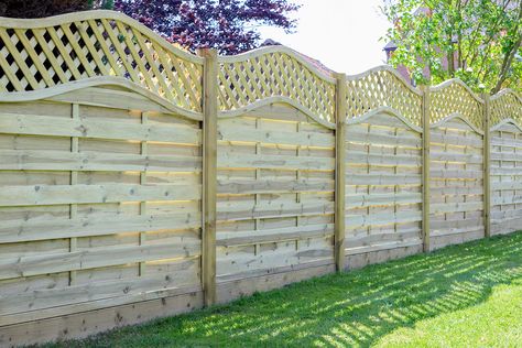 Elite St. Meloir Fence Panels Wooden Fence Panels, Lattice Trellis, Painted Paneling Walls, Summer House Garden, Timber Slats, Trellis Panels, Diy Trellis, Wooden Greenhouses, Plastic Sheds