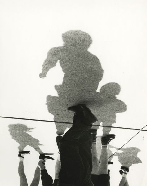 Marvin E. Newman, Running Children, Shadow Series, 1951 © Marvin E. Newman / Courtesy Les Douches la Galerie, Paris/ Howard Greenberg Gallery, New York Marvin Newman Photography, Bw Photography, Human Silhouette, Batman, New York, Paris, Running, Photography, Fictional Characters