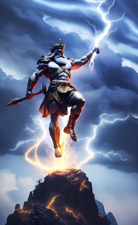 Dewa Zeus, Greek Gods Zeus, Greek God Zeus, Zeus Wallpaper, Greek Background, Zeus God Art, Lightning God, Zeus Art, Zeus Background