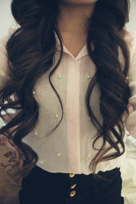 Haiirrr! <3 Long Hair Tumblr, Bridget Bardot, Tumblr Hair, Big Curls, Hair Envy, Sally Hansen, Dream Hair, Vow Renewal, Love Hair