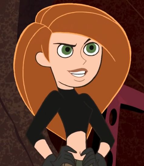 Kim Possible is the protagonist of Disney's 2002-2007 animated television program of the same name. Kim is a high school student and freelance troubleshooter. She is unusual in this field of work due to the fact that she doesn't use a secret identity. Kim comes from Middletown and lives there with her parents and her younger twin brothers. When Kim was a toddler, she met a boy named Ron Stoppable on her first day of preschool, where the two began their lifelong friendship. Tv And Movie Characters, Me Characters 6, Animated Characters From Movies, Twins Day Ideas For School, Working Out Cartoon, Characters From Cartoons, Character Day Ideas, Kim Possible Costume, Animated Disney Characters