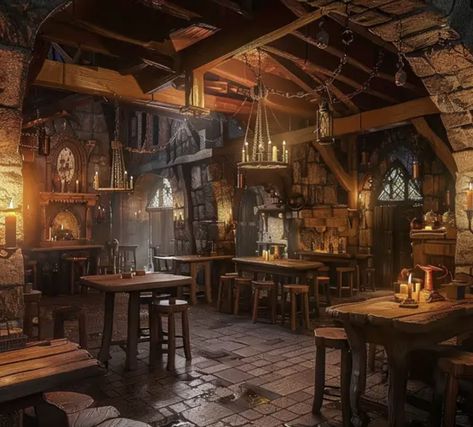 Tavern Concept Art, Medieval Tavern, Old Tavern, Book Nook, Book Nooks, Model Building, Photo Backgrounds, Nook, Concept Art