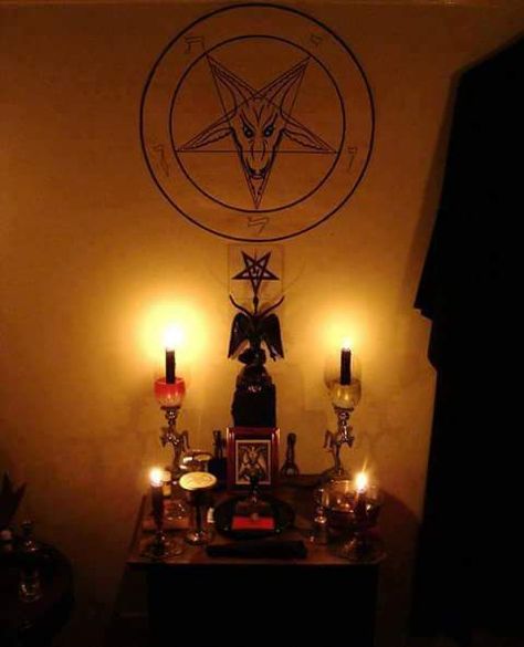 Spiritual Satanism, Theistic Satanism, Arte Heavy Metal, The Satanic Bible, Devil Aesthetic, Black Magick, Witches Altar, Occult Art, Gothic Aesthetic