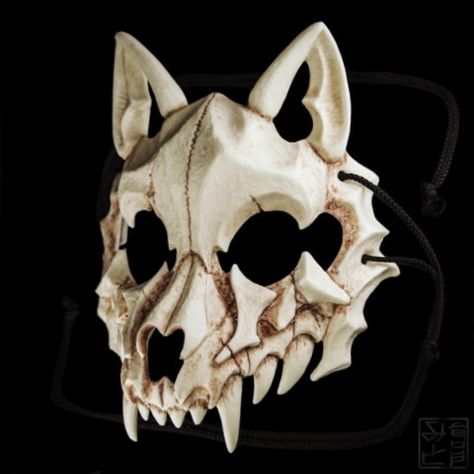 Dnd Skull Mask, Skull Masks Drawings, Canine Skull Mask, Animal Skull Mask Drawing, Animal Skull Mask Character Art, Skull Cat Mask, Fox Skull Mask, Human Muzzle Mask Drawing, Animal Skull Masks