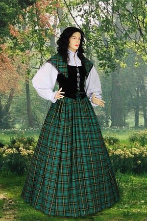 Traditional Irish Lass with a modern twist to this Renaissance style. Description from pinterest.com. I searched for this on bing.com/images Traditional Scottish Clothing, Traditional Scottish Dress, Scottish Costume, Gucci Products, Scottish Dress, Celtic Clothing, Scottish Women, Scottish Clothing, Ethnic Beauty