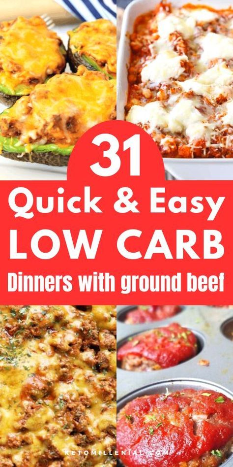 Keto Cooking Recipes Keto Family Dinners, Dinners With Ground Beef, Low Carb Dinners, Crock Pot Meals, No Carb Recipes, Low Carb Low Sugar, Dinner With Ground Beef, Low Carb Diet Recipes, Healthy Keto