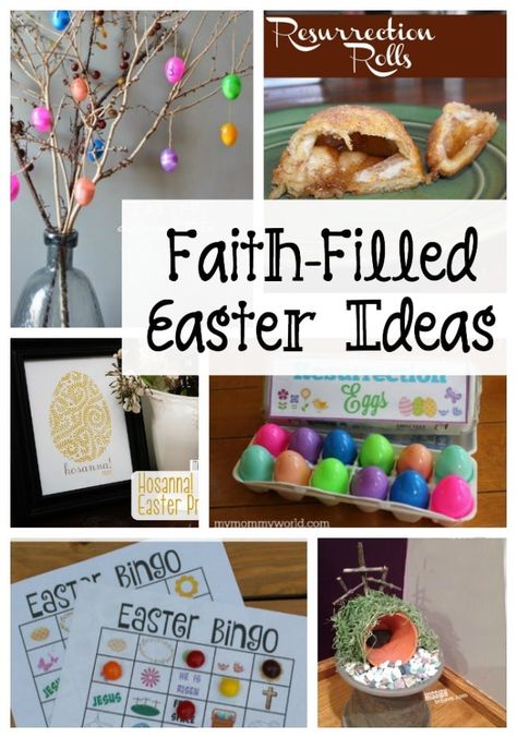 Christian Easter Ideas, Easter Bingo, Christ Centered Easter, Family Easter, Easter Decorations Dollar Store, Easter Decorations Kids, Easter Traditions, Easter Decorations Christian, Easter Decorations Diy Easy