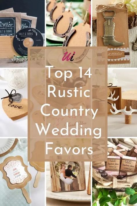 17 Rustic Country Wedding Favors - Your Guests Will Love! wedding ideas Farm Wedding Favors, Western Wedding Favors, Barn Wedding Favors, Country Themed Wedding, Country Wedding Favors, Anniversary Party Favors, Western Themed Wedding, Country Bridal Shower, Wedding Favor Ideas