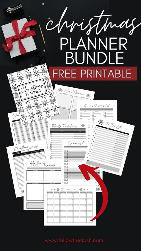 Christmas Binder Printables Free, Christmas Planner Printables Free 2023, Christmas Gift Planner Printable Free, Free Christmas Planner Printables, Christmas Planner Ideas, Holiday Planner Printables Free, Christmas Planner Printables Free, Free Printable Christmas Planner, Holiday Planner Printables