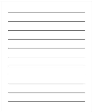 28+ Printable Lined Paper Templates | Free & Premium Templates Lined Handwriting Paper, Lined Paper For Kids, Lined Paper Template, Notebook Paper Template, Paper Template Free, Free Paper Printables, Writing Paper Template, Printable Lined Paper, Handwriting Paper