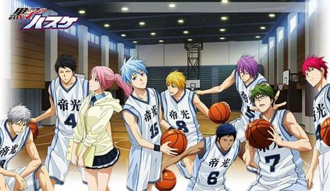 ... Teiko Middle School, Desenhos Love, Film Netflix, Akashi Seijuro, Generation Of Miracles, Kuroko Tetsuya, Last Game, Kuroko's Basketball, Basketball Team